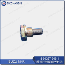 Conector de tornillo de filtro de aceite genuino NKR 8-94337-946-1